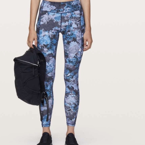 Lululemon Speed Up Tight *Full-On Luxtreme 28" Screen Camo Multi Sz 10 - Picture 2 of 7